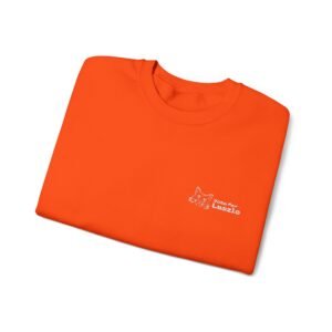 Vote for Laszlo Embroidered Sweatshirt (Orange) - Image 2