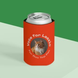Can Cooler — "Laszlo for Roc Top Pet" Cat Campaign Cooler