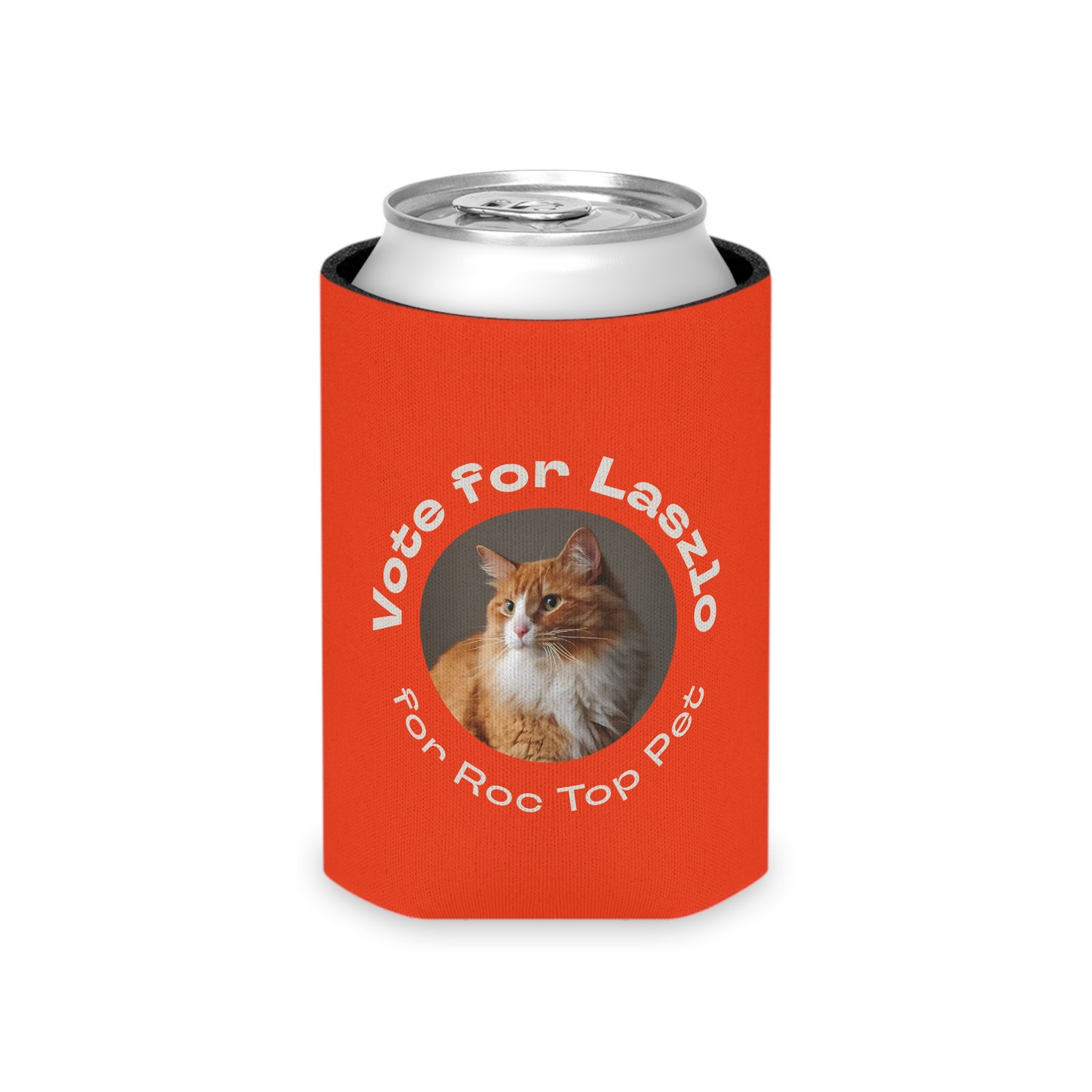 Can Cooler — "Laszlo for Roc Top Pet" Cat Campaign Cooler - Image 2